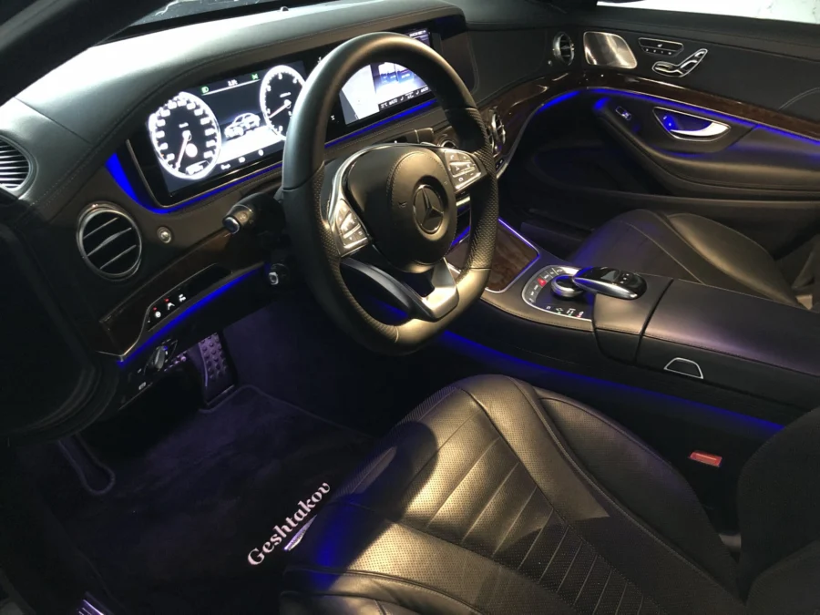 Мерцедес Бенц S class 400d  Дълга база